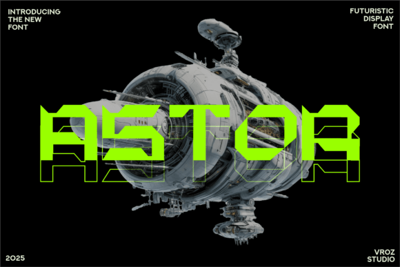 Astor Font for Creative Makers
