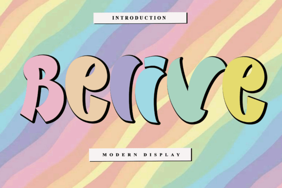 Belive: A Bold Display Font for Web Design
