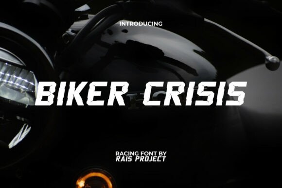 Biker Crisis Font for Bold Branding