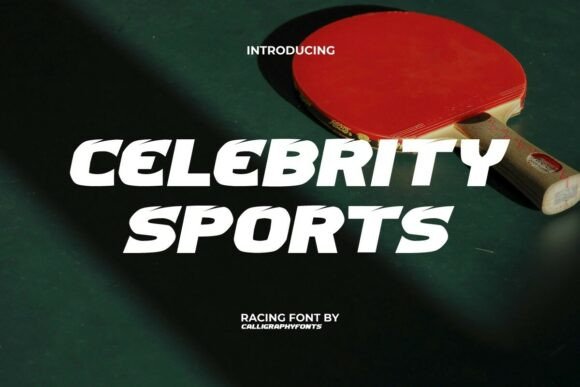 Celebrity Sports Font