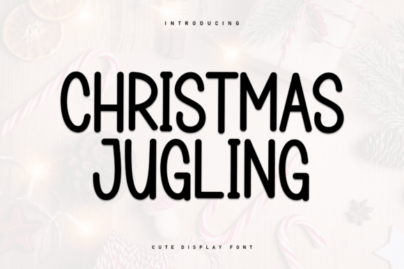 Christmas Jugling Font