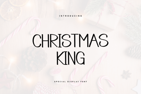 Christmas King Font for Festive Branding