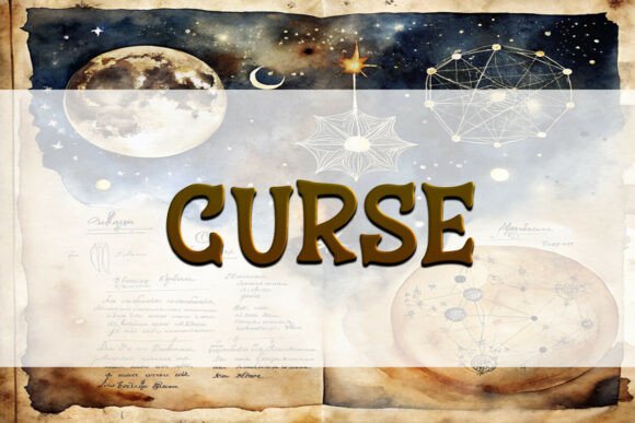 Curse Font for Web Design