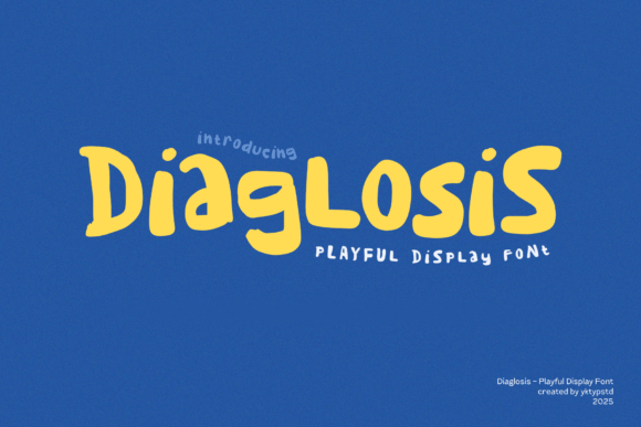 Diaglosis Font for Creative Projects