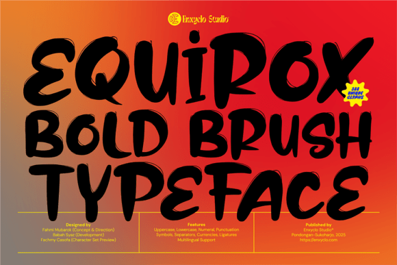 Equirox: A Bold Font for Web Design
