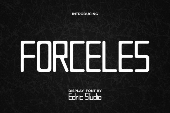 Forceless Font for Modern Branding