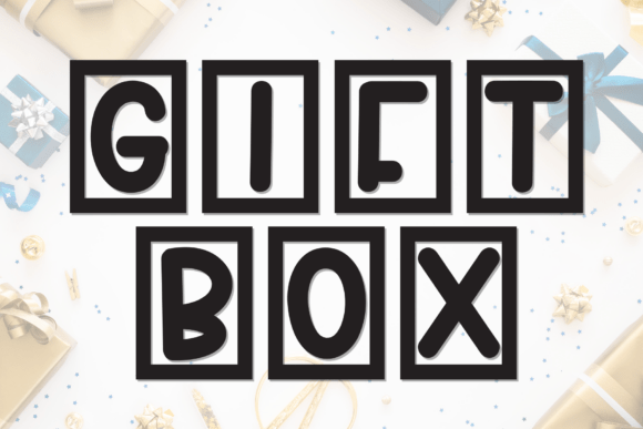 Gift Box Font Review
