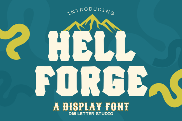 Hell Forge Font for Bold Branding