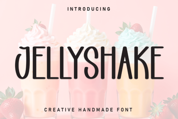 Jellyshake Font for Creative Projects