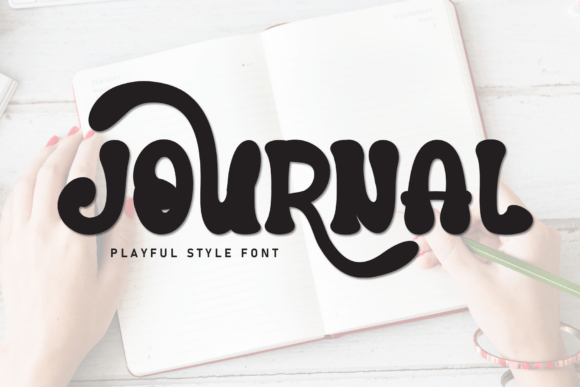 Journal: A Sweet Font for Creative Projects