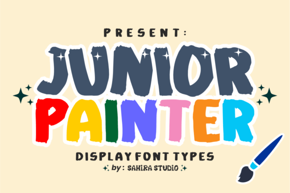 Junior Painter Font Review