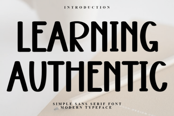 Learning Authentic Font for Festive Branding