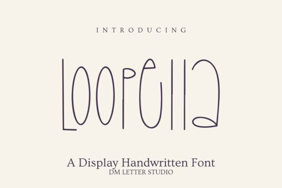 Loopela Font for Web Design