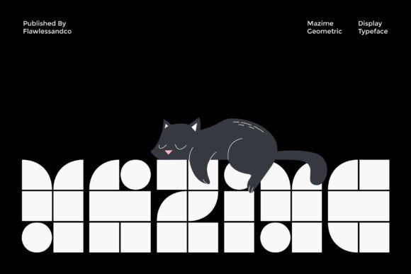 Mazime: A Bold Display Font for Impactful Campaigns