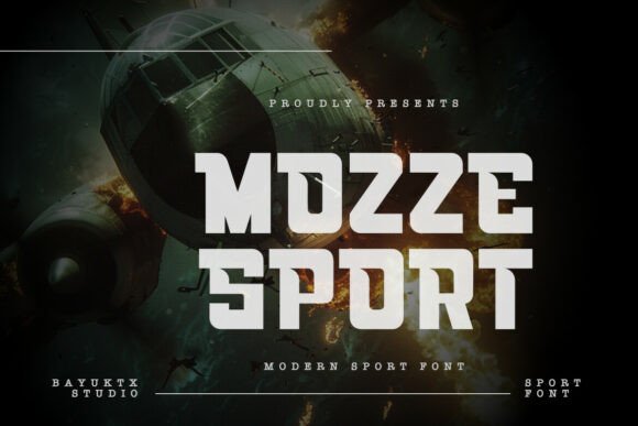 Mozze Sport Font for Bold Branding