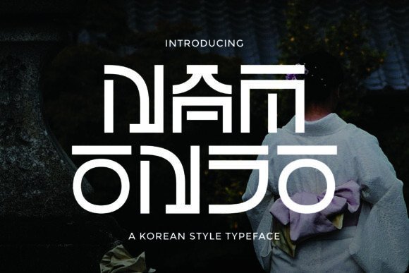 Namonjo Font: Modern Display Type