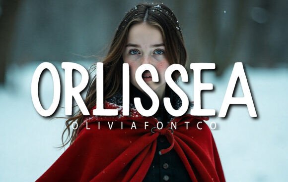 Orlissea: A Bold Display Font for Campaign Design