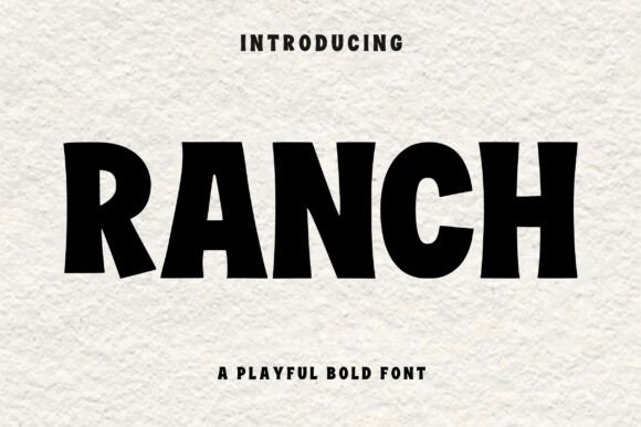 Ranch Font for Business Branding