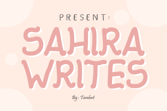 Sahira Writes: A Font That Brings Joy to Business