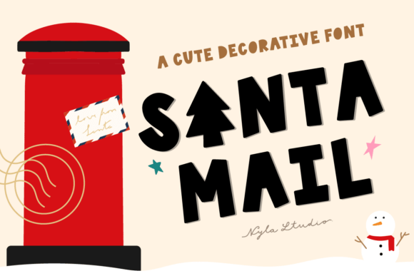 Santa Mail Font Review
