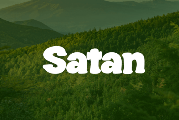 Satan Font for Business Branding