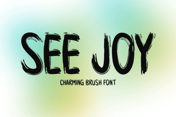 See Joy Font for Creative Makers