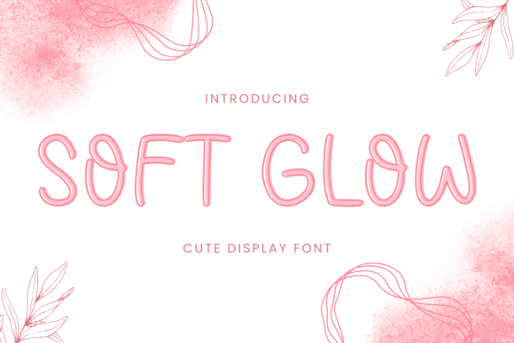 Soft Glow Font for Creative Campaigns