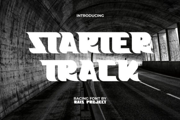 Starter Track Font for Bold Campaigns