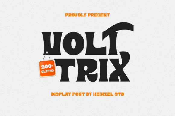 Volt Trix Font for Bold Web Design