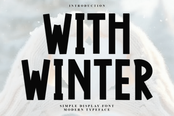 With Winter Font for Festive Web Design