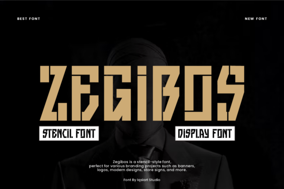 Zegibos Font for Creative Projects